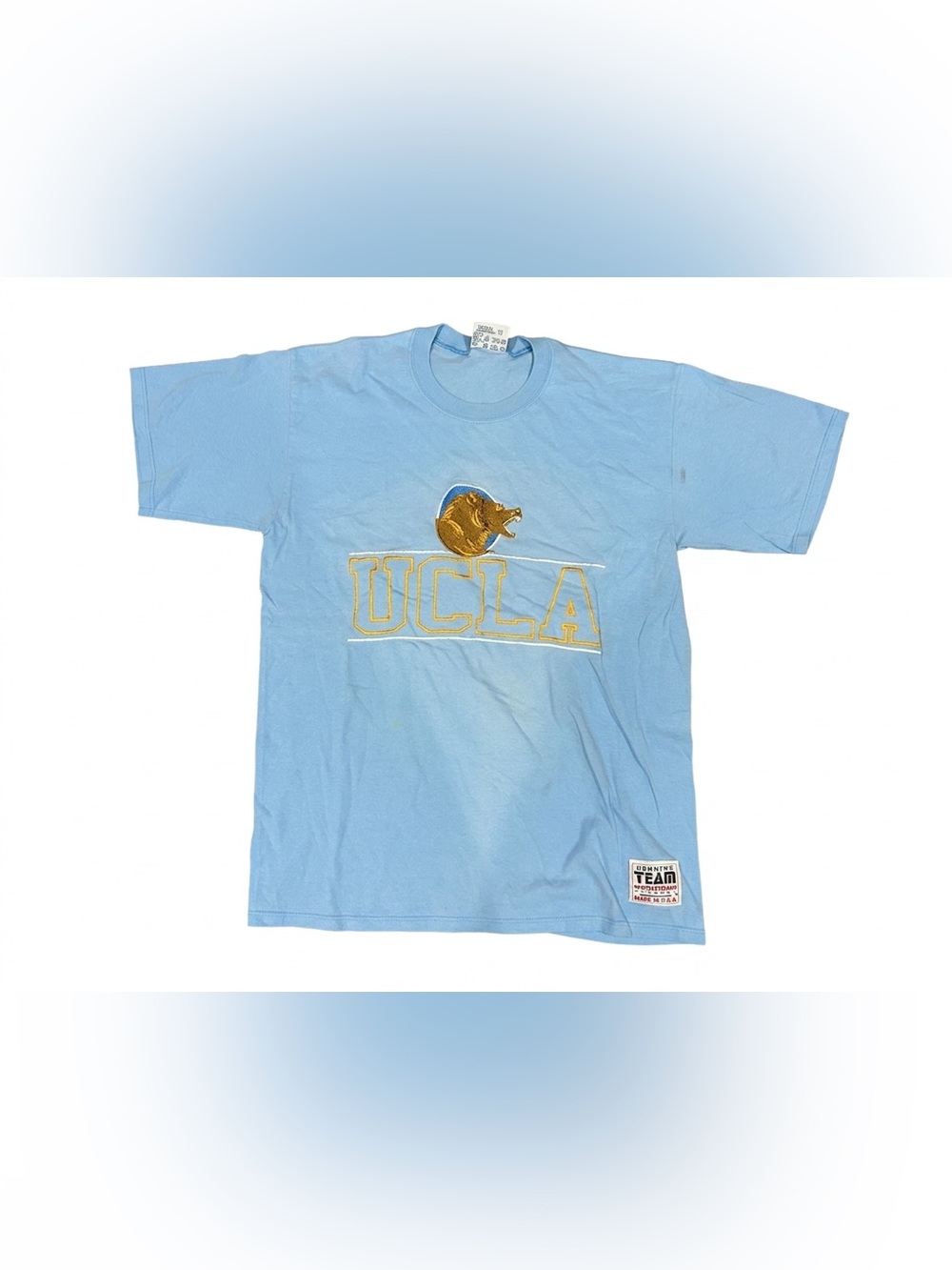 Vintage UCLA Bruins T-Shirt Mens XL Light Blue Team Edition Apparel Made in USA